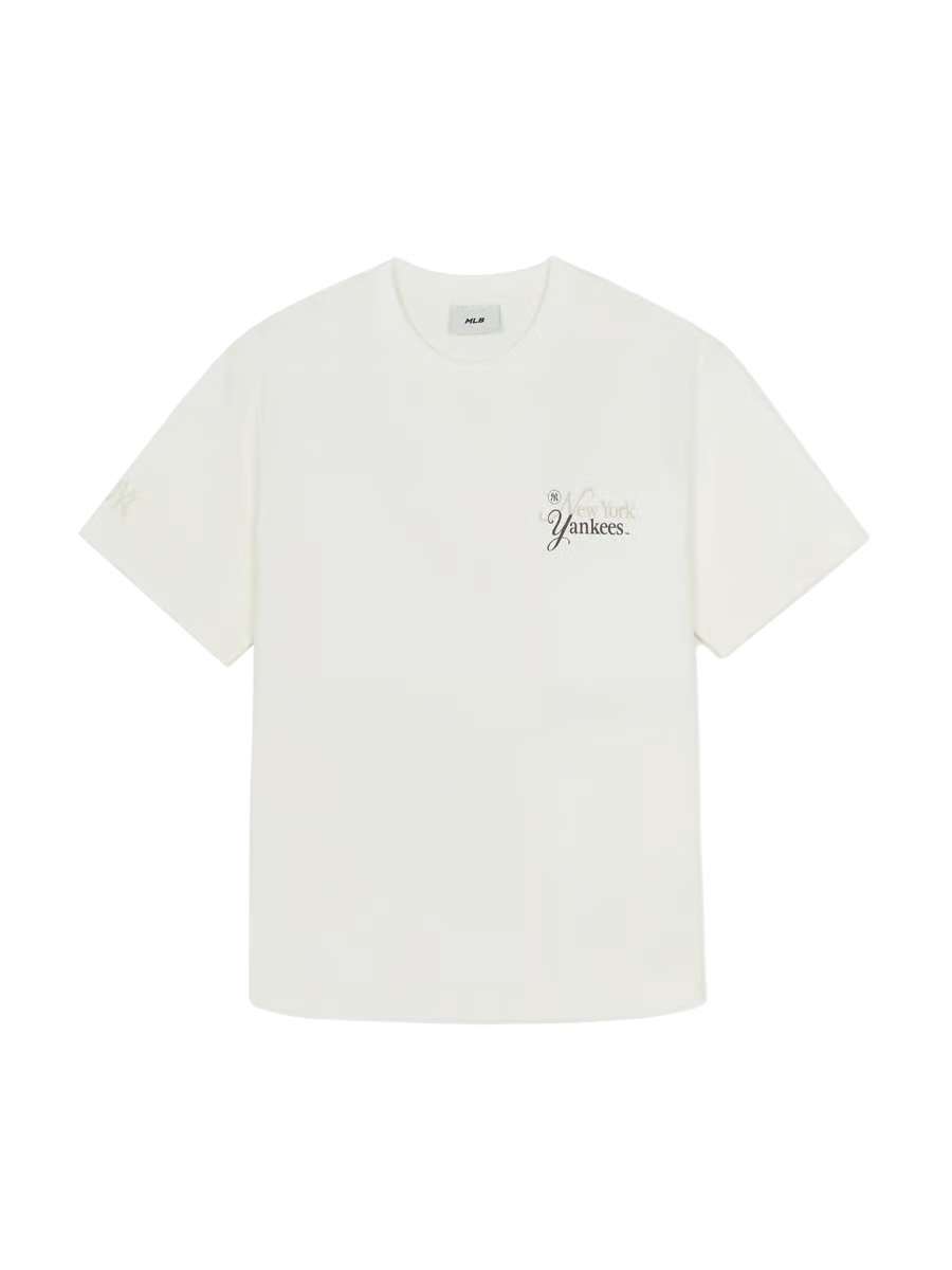 [MLB X KIOF] Sheriff Lettering Semi-Oversized Short-Sleeve T-Shirt MLB  DKshop