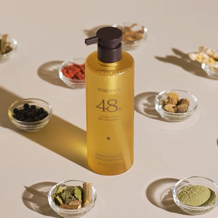 REBECOCO Golden Drip 48K Shampoo 400ml REBECOCO  DKshop