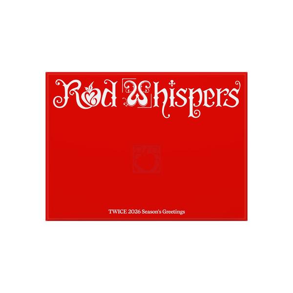 [PRE-ORDER] TWICE - 2026 SEASON'S GREETINGS [RED WHISPERS] DAY6  DKshop
