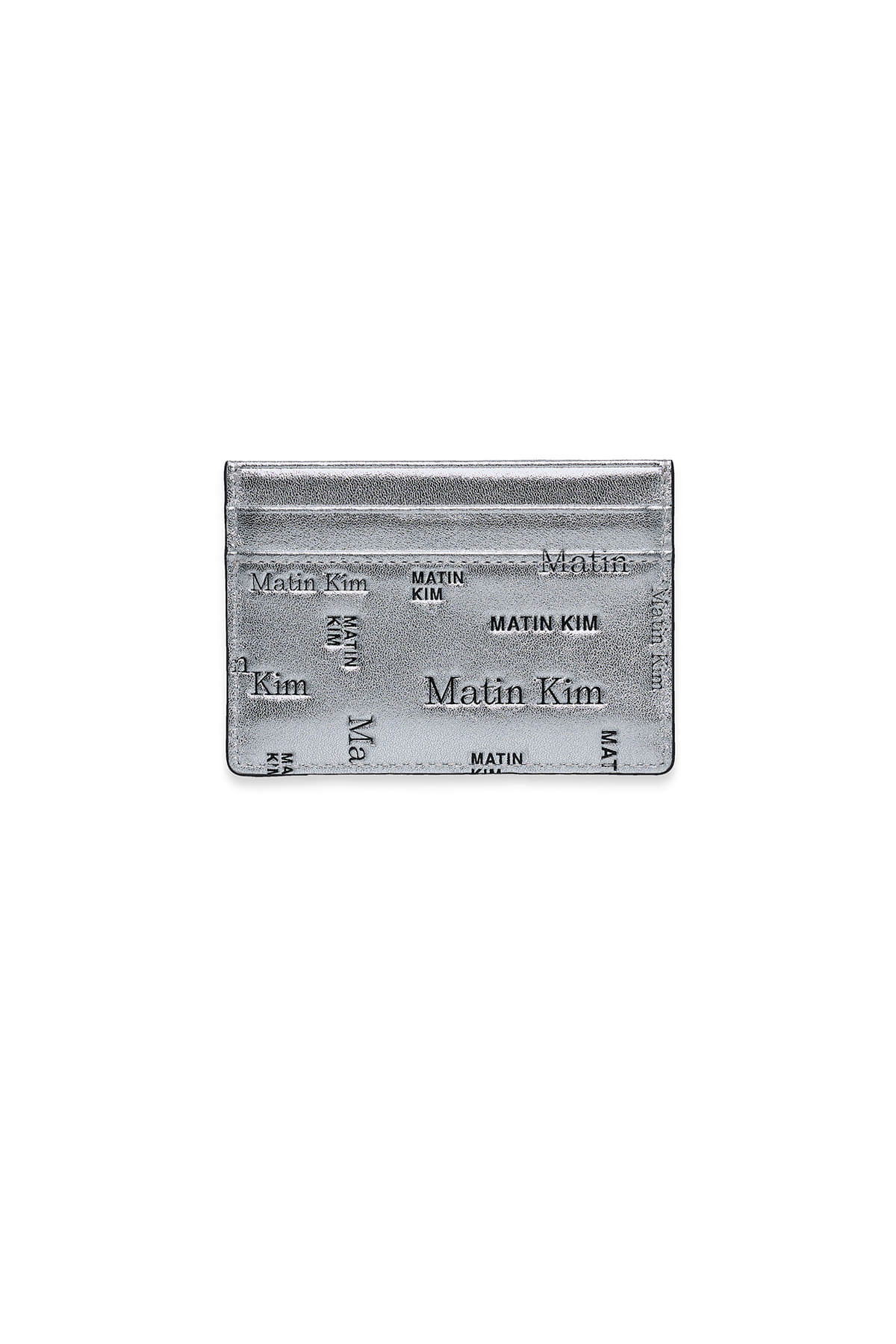 Matin Kim MATIN ALL-OVER LOGO CARD WALLET Matin Kim  DKshop