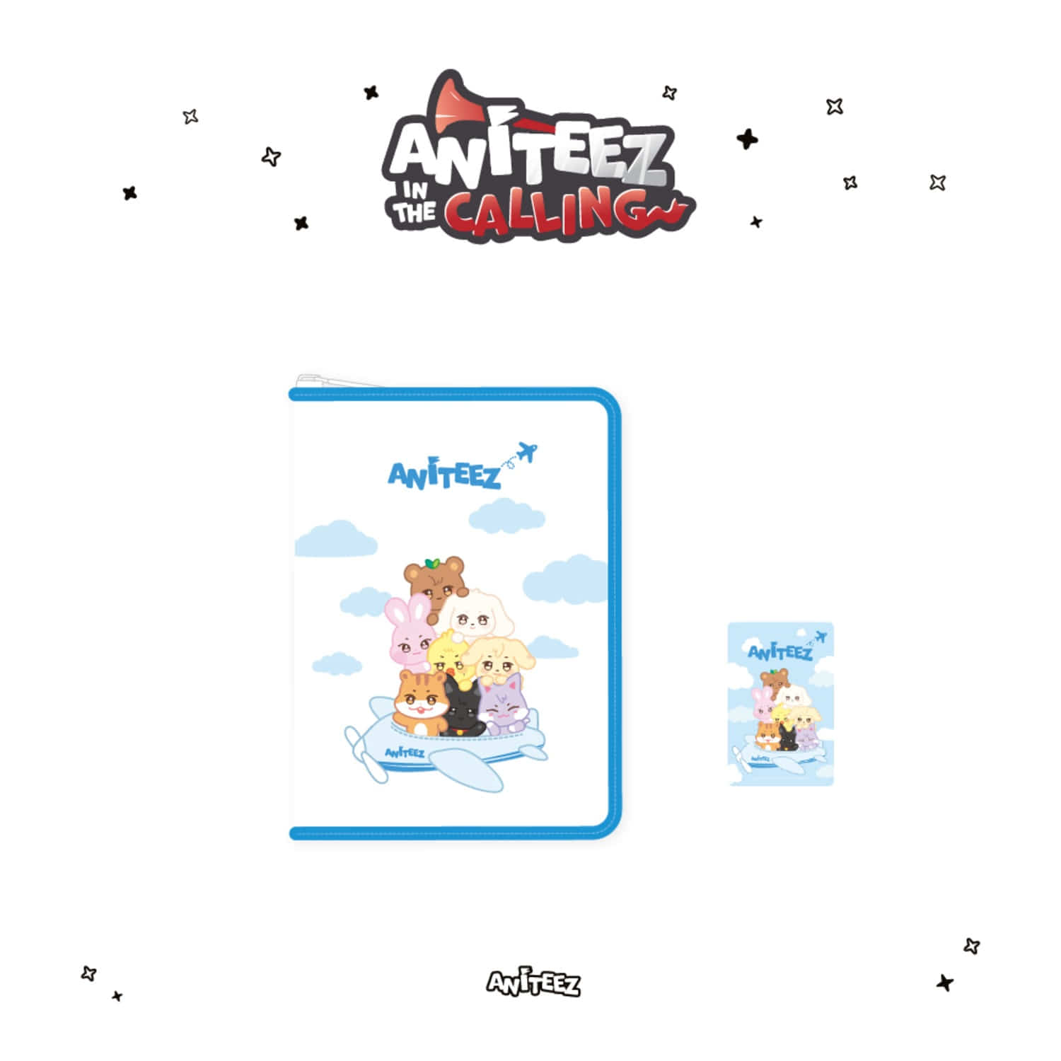 [PRE-ORDER] ATEEZ - [ANITEEZ IN THE CALLING] TRAVEL POUCH ATEEZ  DKshop