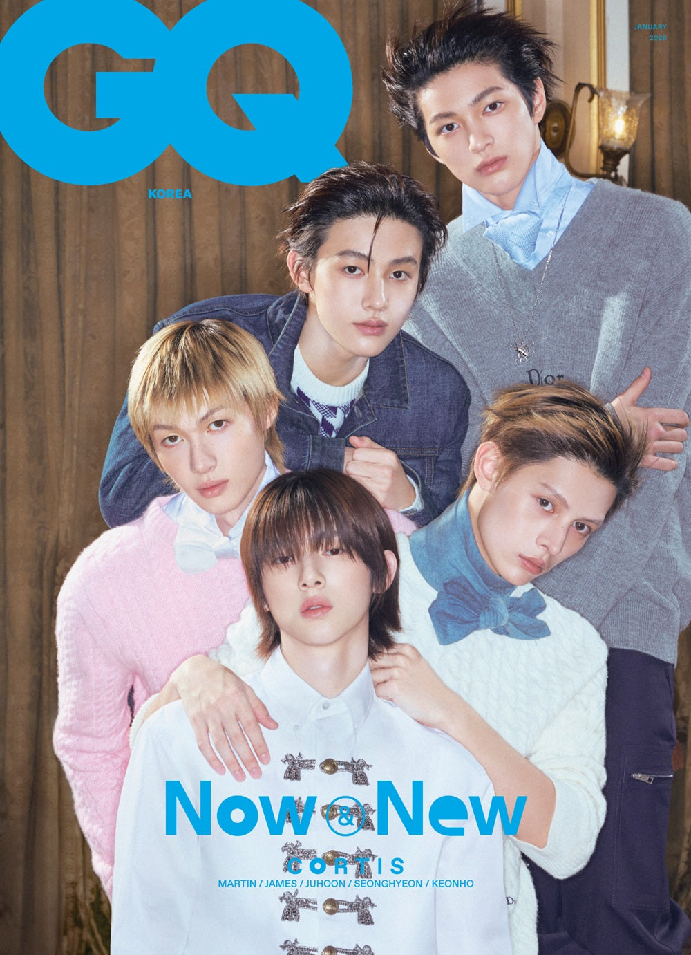 [PRE-ORDER] GQ KOREA MAGAZINE 2026.01 (COVER : CORTIS) CORTIS  DKshop
