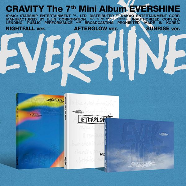 CRAVITY - 7th Mini Album EVERSHINE (Random ver.) | DKshop