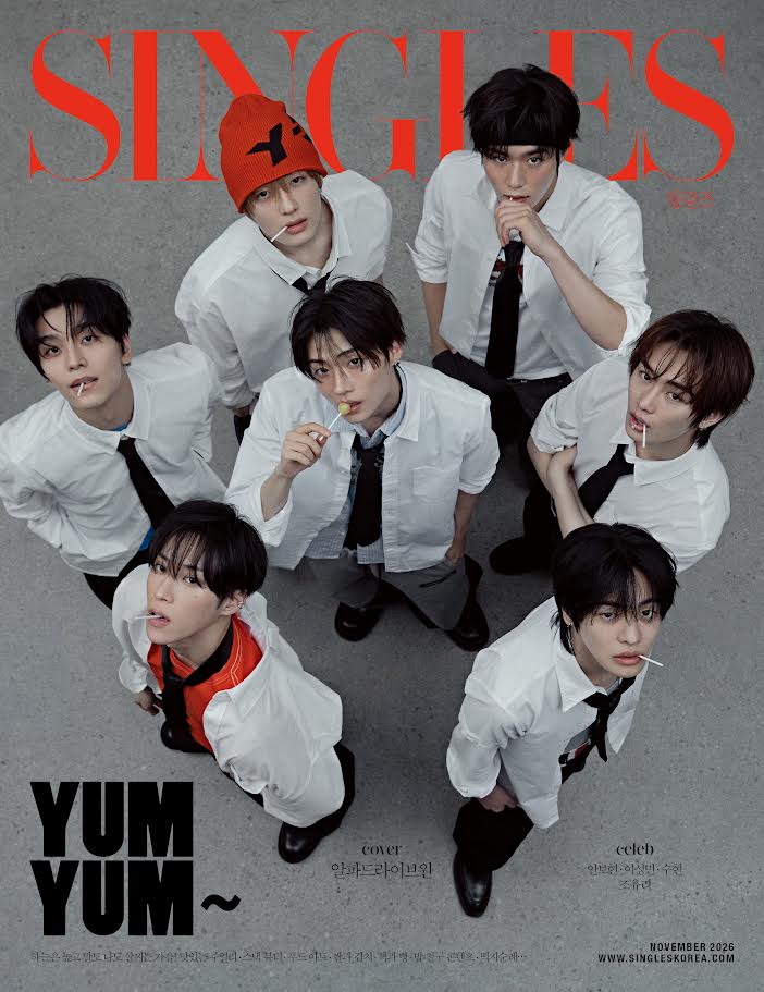 [PRE-ORDER] SINGLES KOREA MAGAZINE 2026.11 (COVER: ALPHA DRIVE ONE) ALPHA DRIVE ONE  DKshop