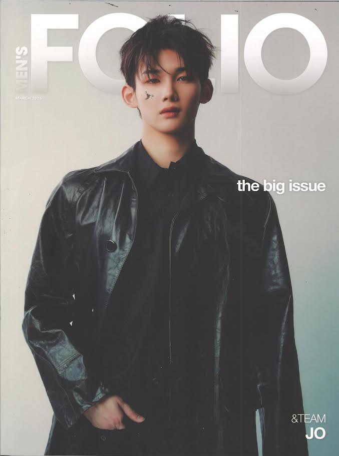 [PRE-ORDER] MEN'S FOLIO SINGAPORE MAGAZINE 2026.03 (COVER : &TEAM JO & HARUA) BTS  DKshop