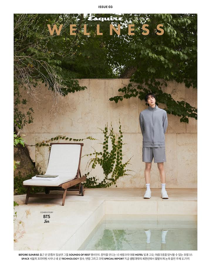 [PRE-ORDER] ESQUIRE WELLNESS KOREA MAGAZINE 2026.10 (COVER : BTS JIN) BTS  DKshop