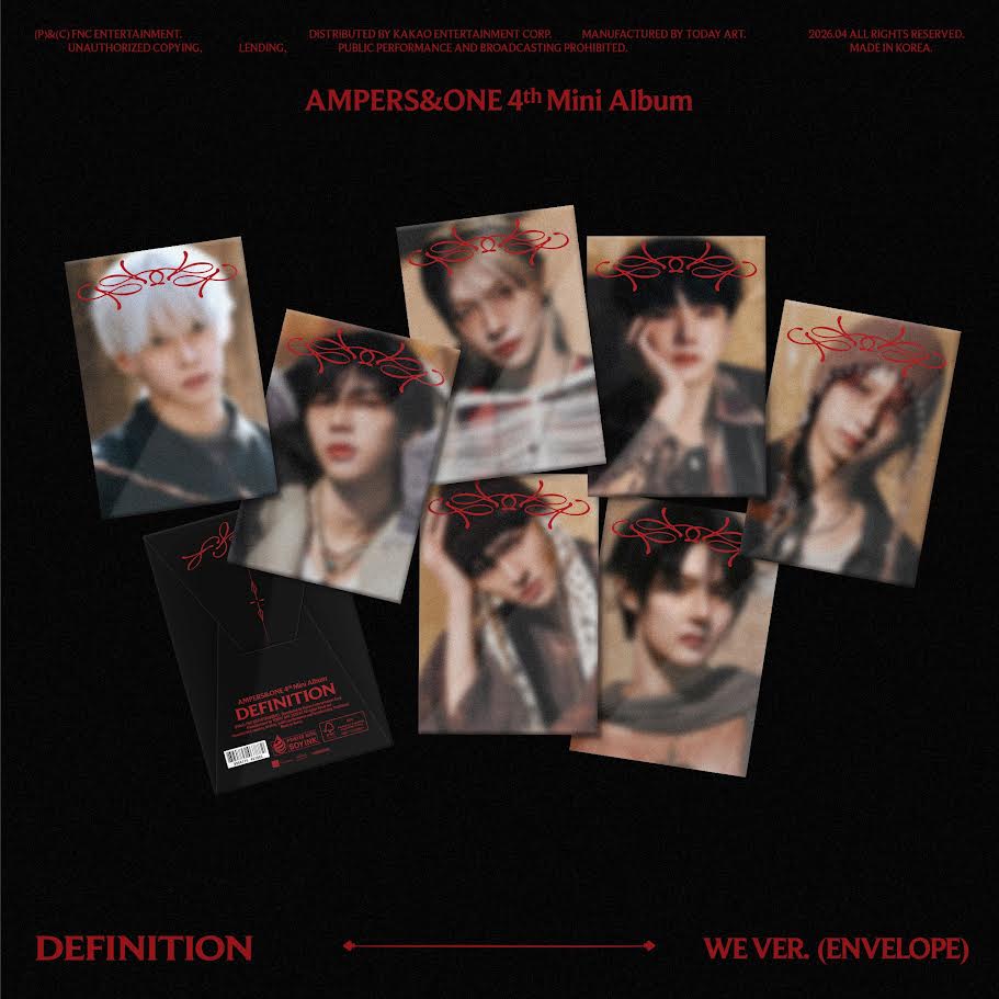 [PRE-ORDER] AMPERS&ONE - 4th Mini Album DEFINITION (WE Ver.) (Random Ver.) AMPERS&ONE  DKshop