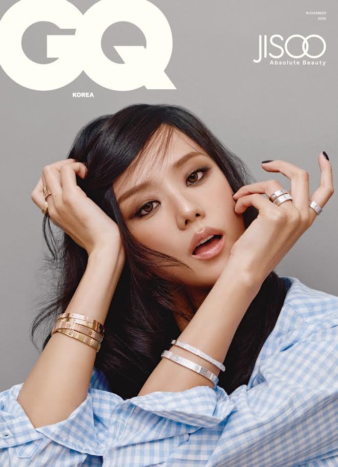 [PRE-ORDER] GQ KOREA MAGAZINE 2025.11 (COVER : BLACKPINK JISOO) BLACKPINK  DKshop