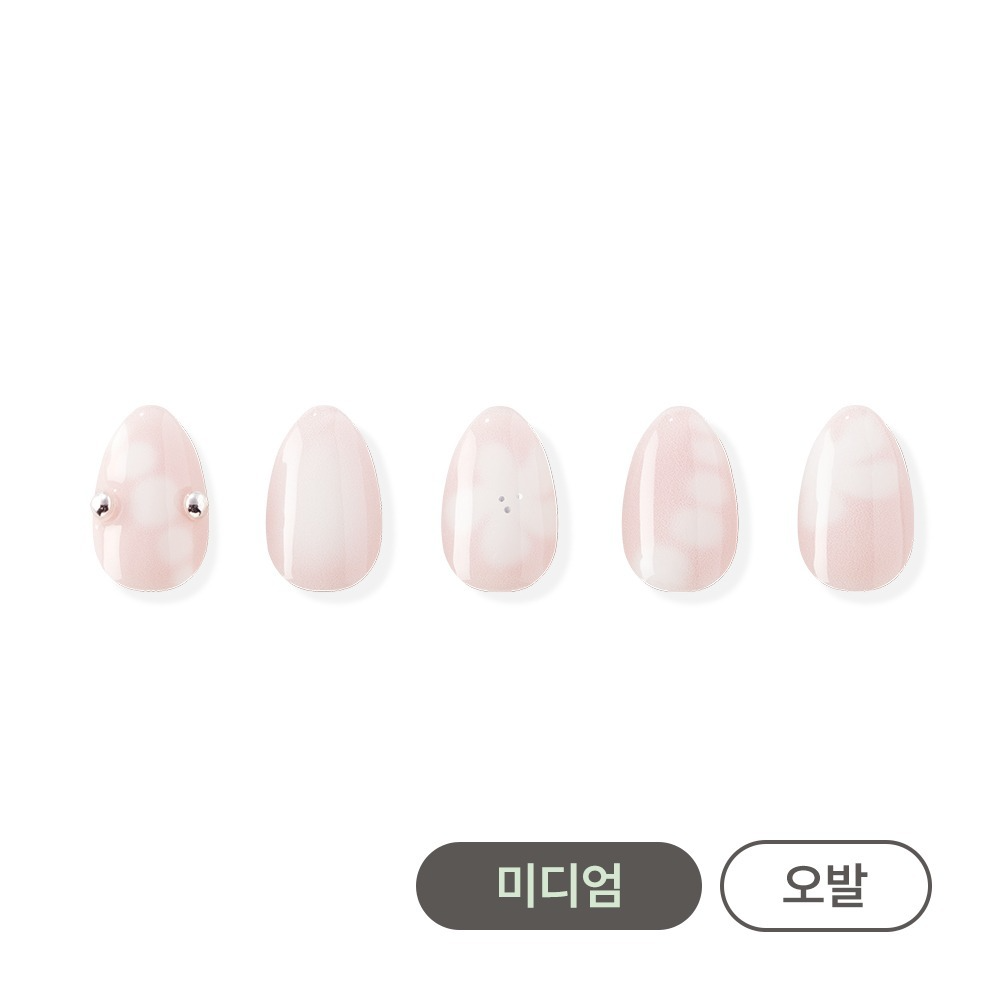 ohora Cured Gel Press-On Nails (Medium/ Oval) ohora  DKshop