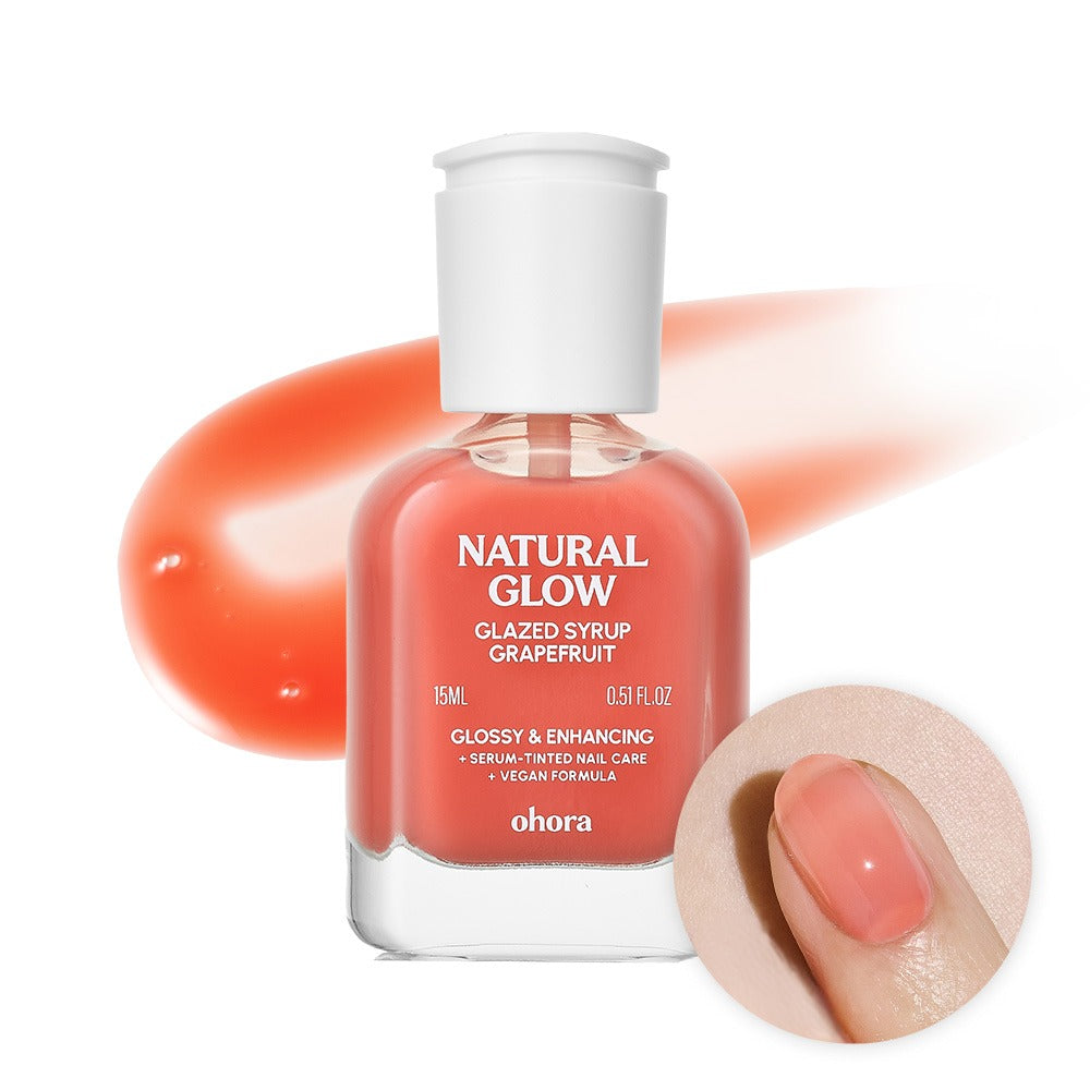 ohora Glazed Syrup Nail Hardener 8 colors ohora  DKshop