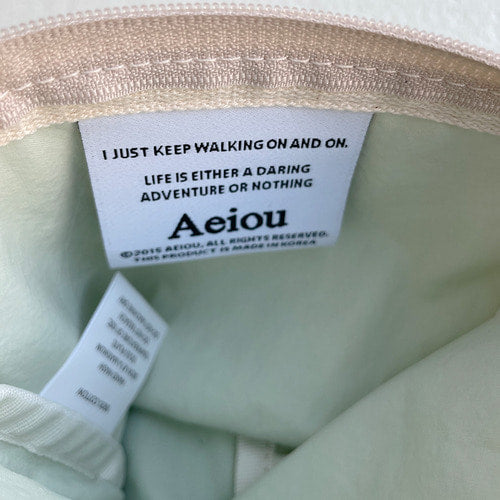 Aeiou Basic Pouch (M size) Rainy Forest Aeiou  DKshop