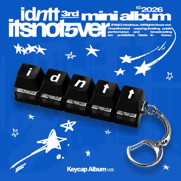 [PRE-ORER] idntt - 3rd Mini Album itsnotover (Keycap Album) idntt  DKshop