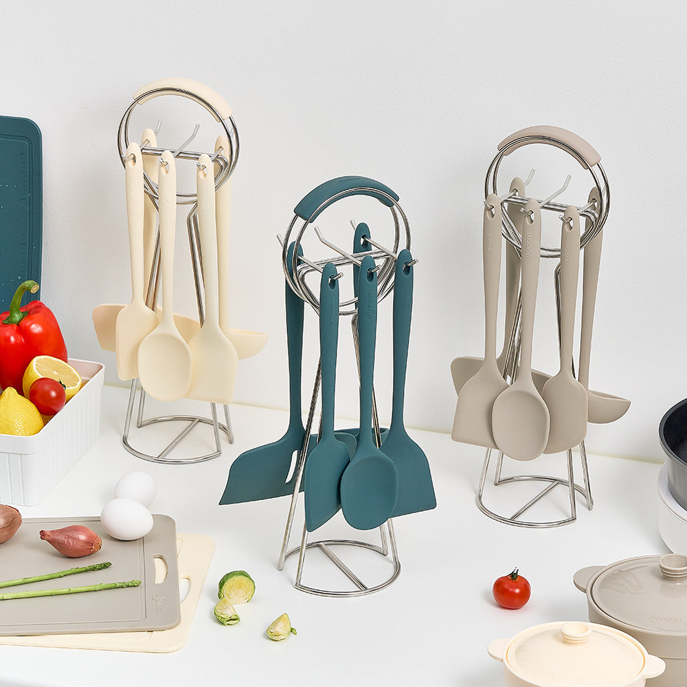 [DKinNY] Sillymann Harmony 5pcs kitchen utensil set with utensil holder Sillymann  DKshop