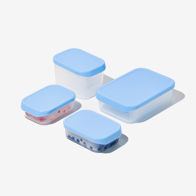 [DKinNY] Sillymann Iceway silicone freezer container 4pcs set Sillymann  DKshop