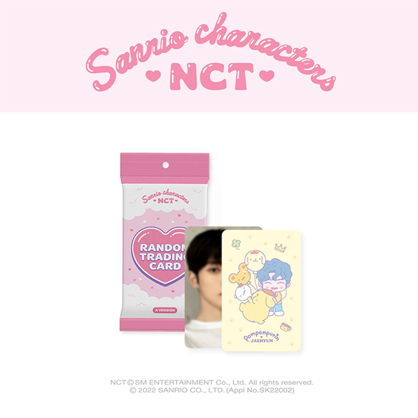 NCT X SANRIO CHARACTERS - RANDOM TRADING CARD SET (A/B Ver.) | DKshop