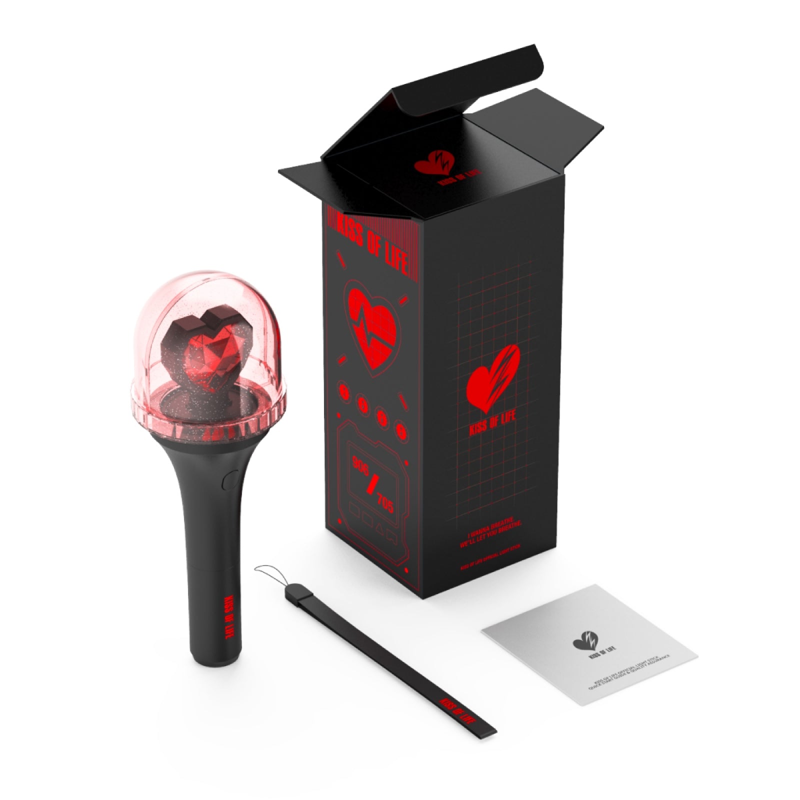 KISS OF LIFE - OFFICIAL LIGHT STICK | DKshop