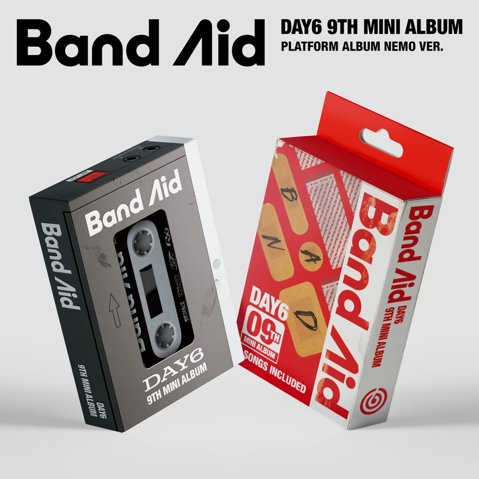 DAY6 - 9th Mini Album Band Aid (PLATFORM NEMO Ver.) | DKshop