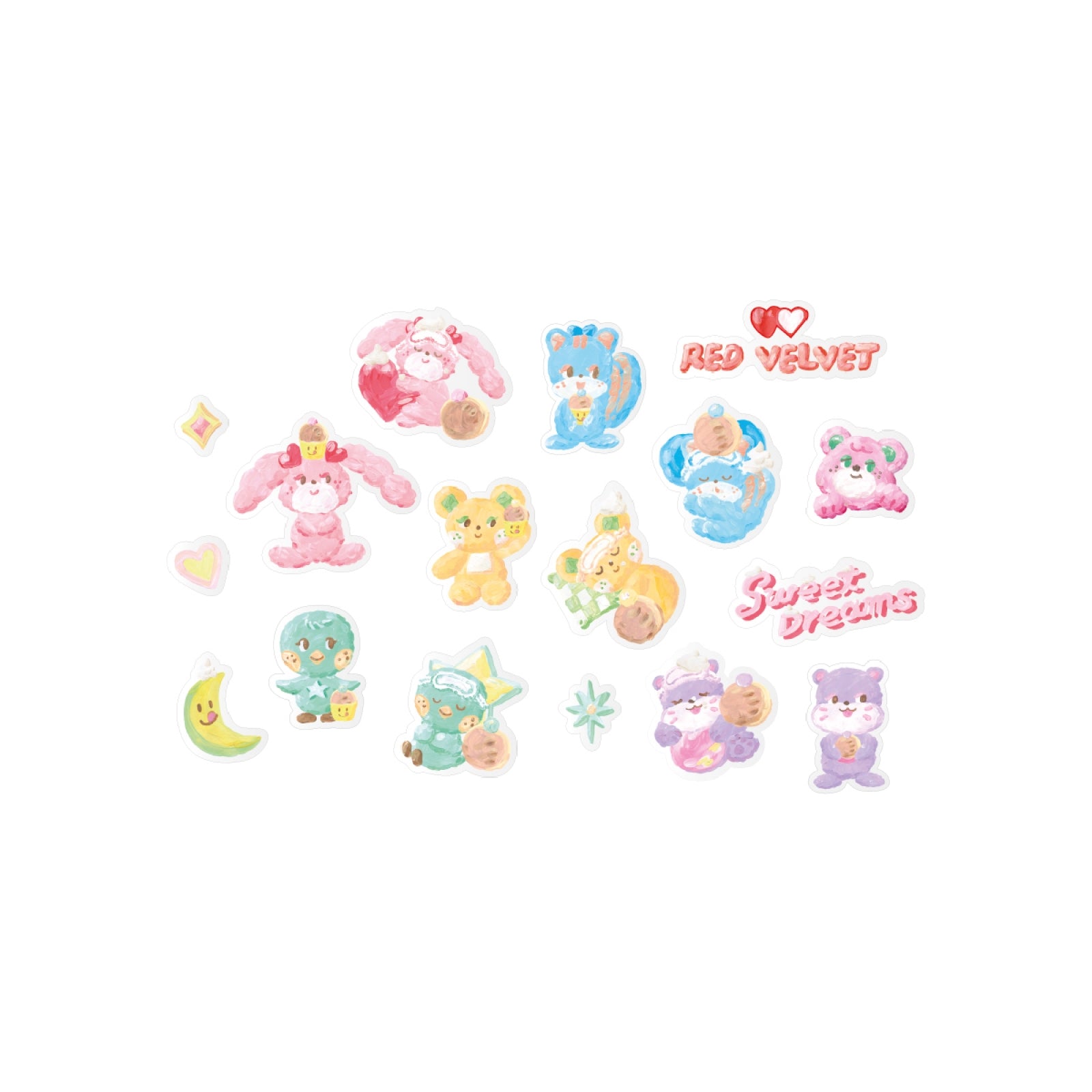 [PRE-ORDER] Red Velvet- [Sweet Dreams] POP-UP STORE MD Epoxy Sticker Set