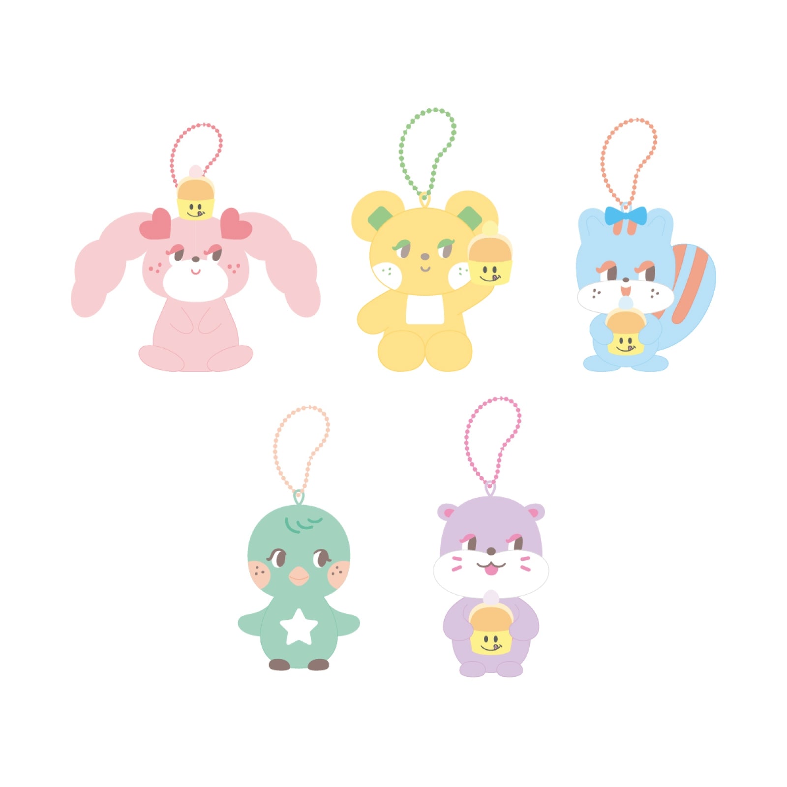 [PRE-ORDER] Red Velvet- [Sweet Dreams] POP-UP STORE MD Mini Plush Keyring