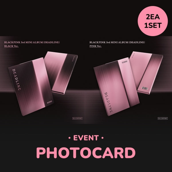 [POB Selectable] [PRE-ORDER] BLACKPINK - 3rd Mini Album DEADLINE BLACKPINK  DKshop