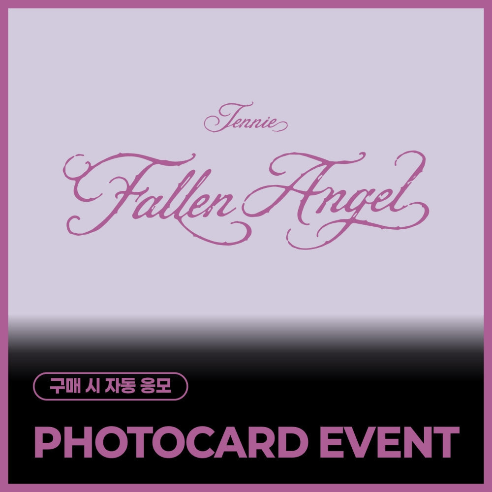[POB Selectable] [PRE-ORDER] JENNIE - EP : Fallen Angel BLACKPINK  DKshop