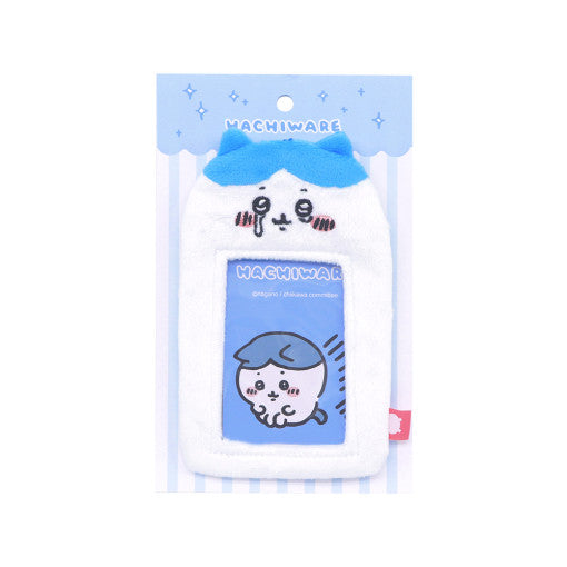 [CHIIKAWA] FLUFFY PHOTOCARD HOLDER (HACHIWARE) | DKshop