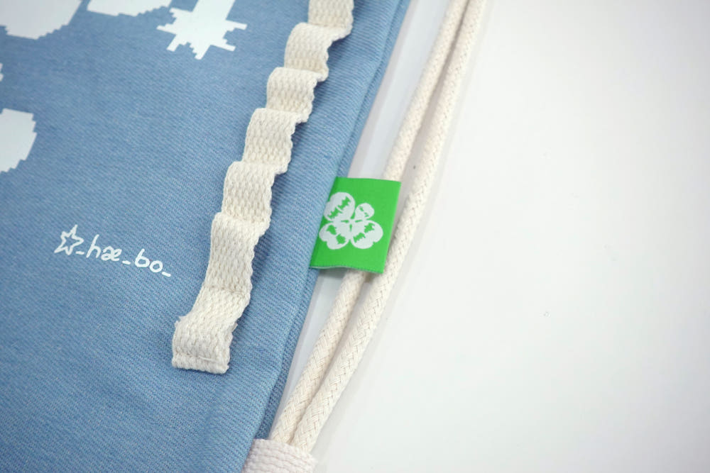 [TOMORROW CLOVER] HOPE COURAGE LOVE String Bag TOMORROW CLOVER  DKshop