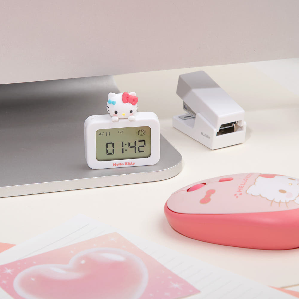 ROYCHE Sanrio Noise-Free Mini Desk Clock Keyring ROYCHE  DKshop