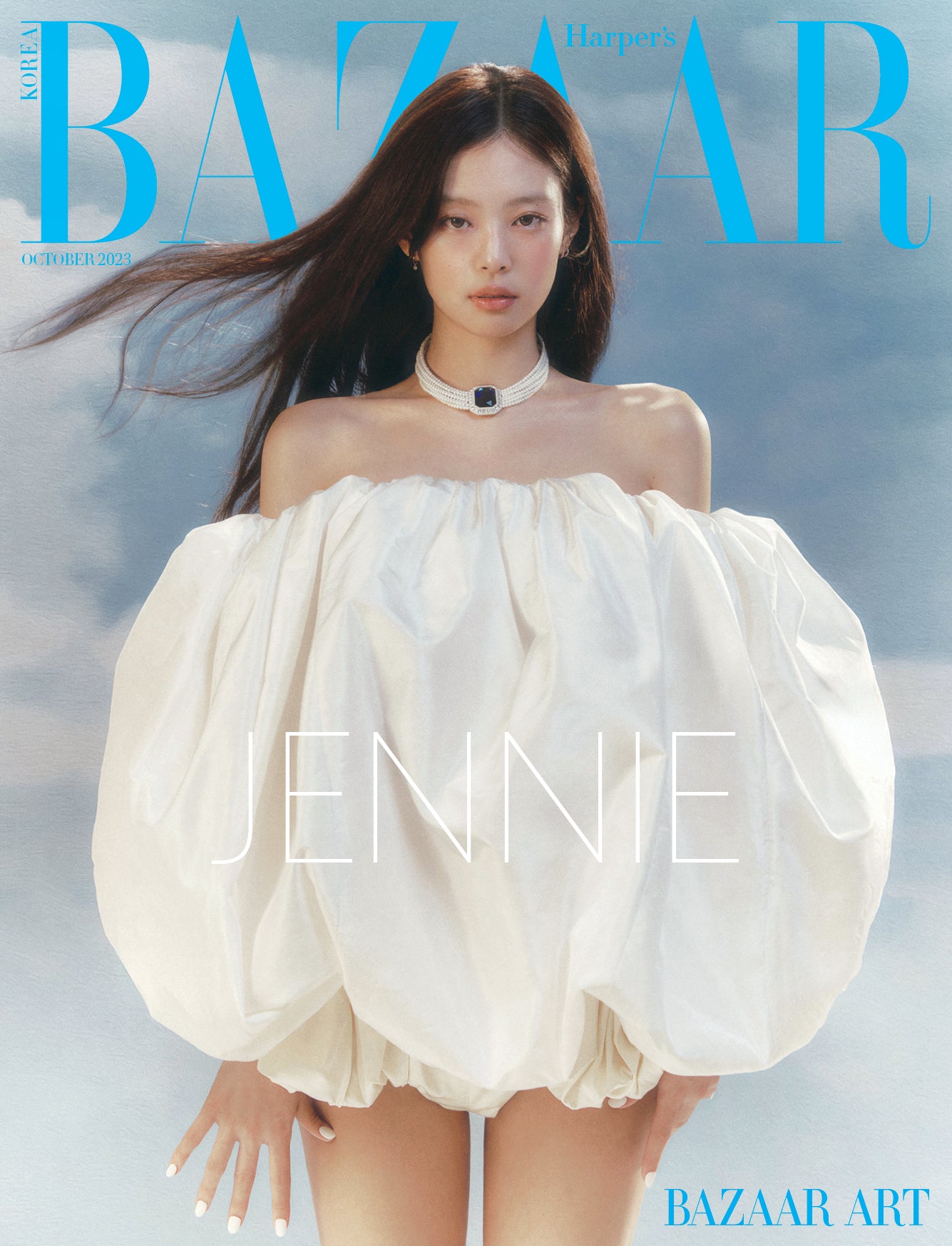 HARPER'S BAZAAR KOREA MAGAZINE 2023.10 A VER. (COVER : JENNIE) | DKshop