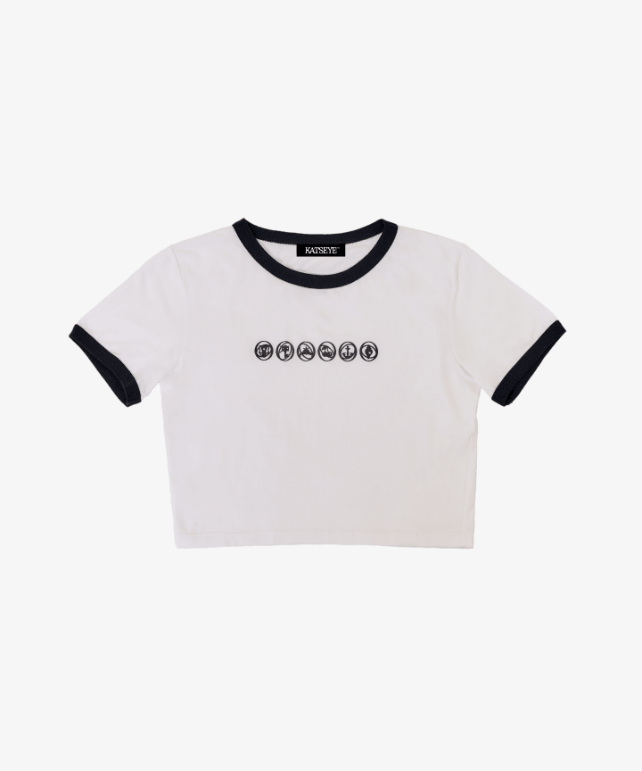 KATSEYE - S/S Cropped Ringer T Shirt