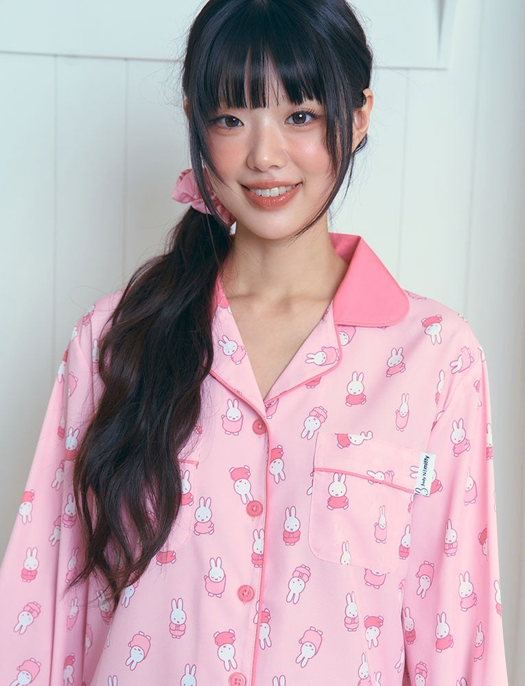 [Judy N X MIFFY] Miffy Dreamy Long Sleeve Pajama Set Judy N  DKshop
