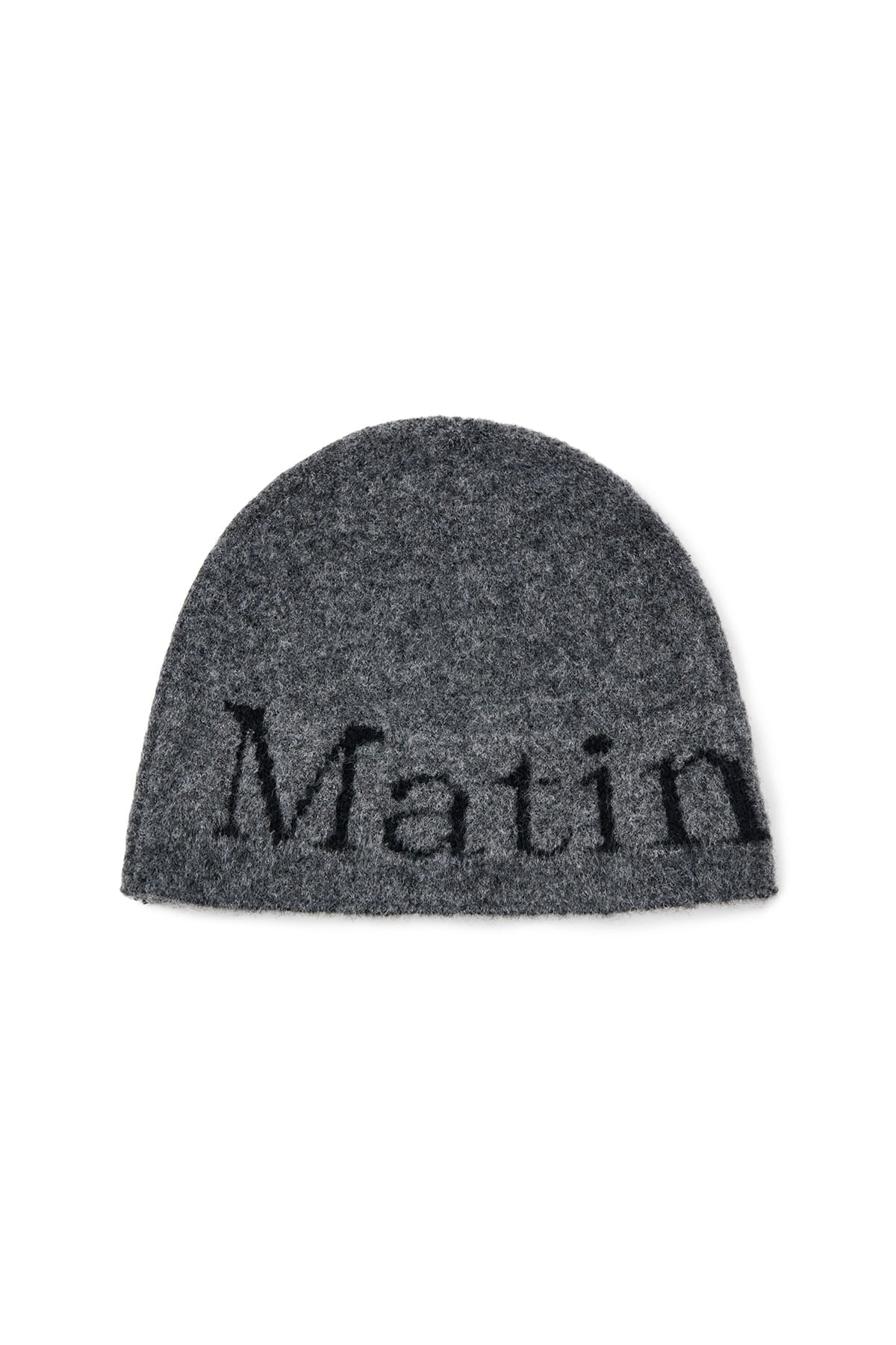 帽子 Martin Kim MATIN HAIRY KNIT BEANIE MATIN HAIRY KNIT BEANIE IN WHITE - メルカリ