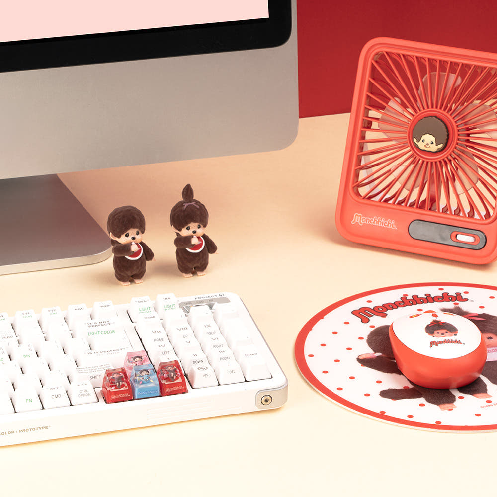 ROYCHE Monchhichi Bebichhichi Resin Keycap (4 Types) ROYCHE  DKshop