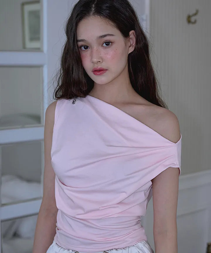 Rose Frantz Drape Off Shoulder Sleeveless (MEOVV WEAR) Rose Frantz  DKshop