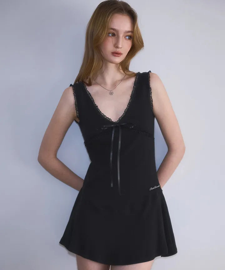 Rose Frantz Lace Punching Mini Dress NOT YOUR ROSE  DKshop