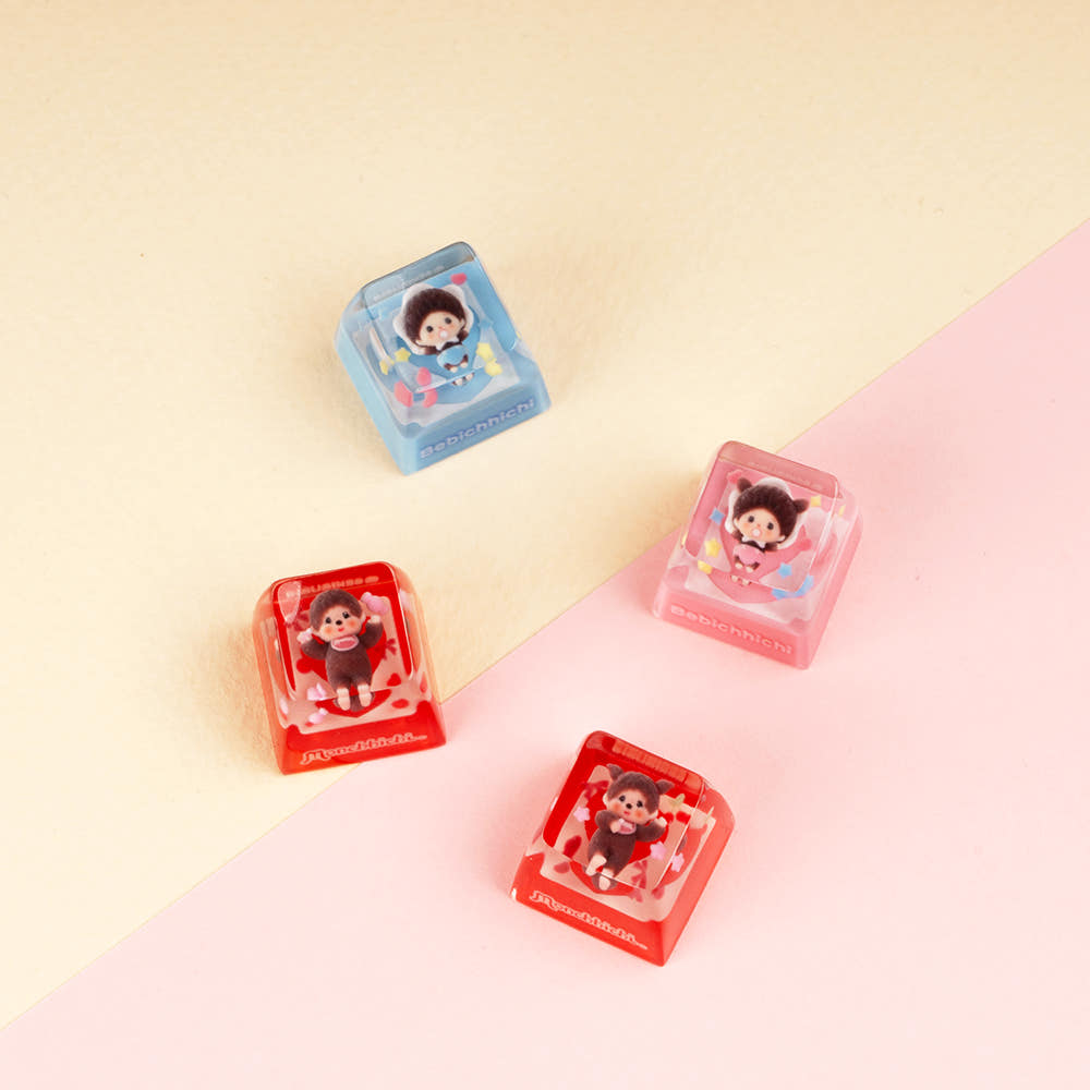 ROYCHE Monchhichi Bebichhichi Resin Keycap (4 Types) ROYCHE  DKshop