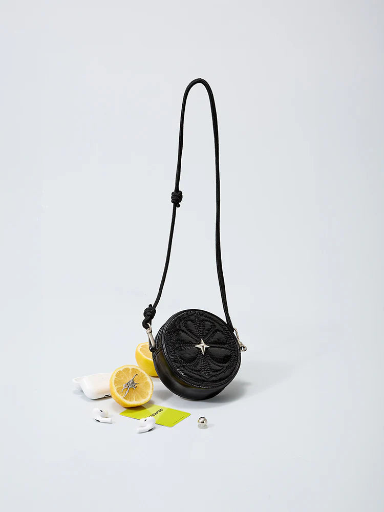 [PRE-ORDER] [coller X aespa] LEMONADE KEYRING BAG ONYX BLACK aespa  DKshop