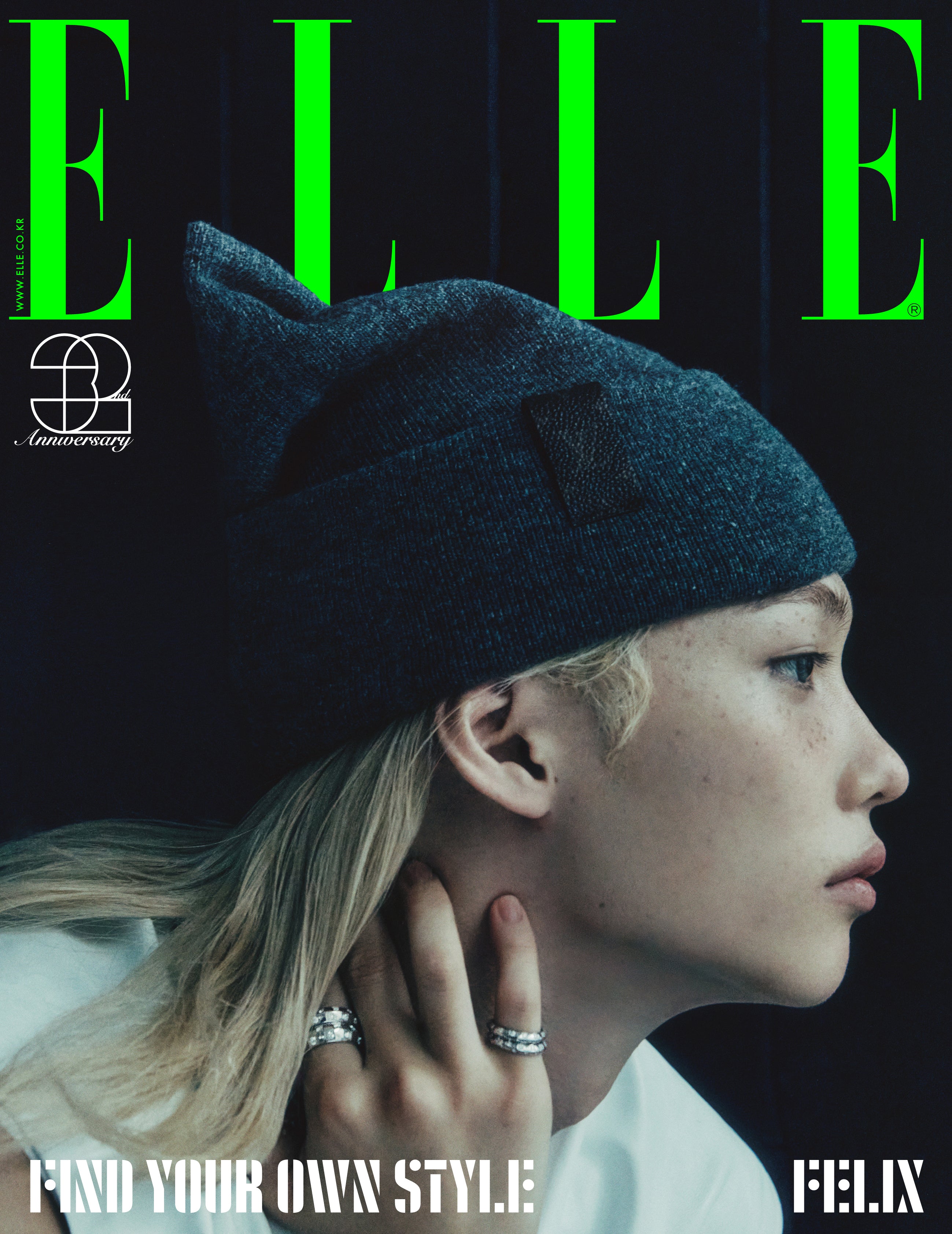 [PRE-ORDER] ELLE KOREA MAGAZINE 2024.11 (COVER : Stray Kids FELIX)