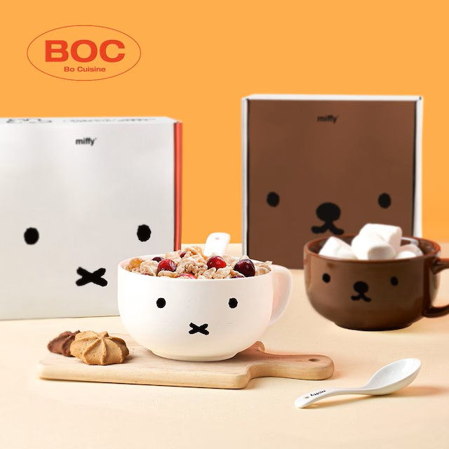 Miffy Cereal Bowl & Spoon Set