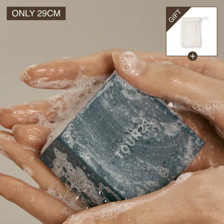 TOUN28 Vegan Shampoo Bar S21 Black Bean + Charcoal 100g (1+1) TOUN28  DKshop
