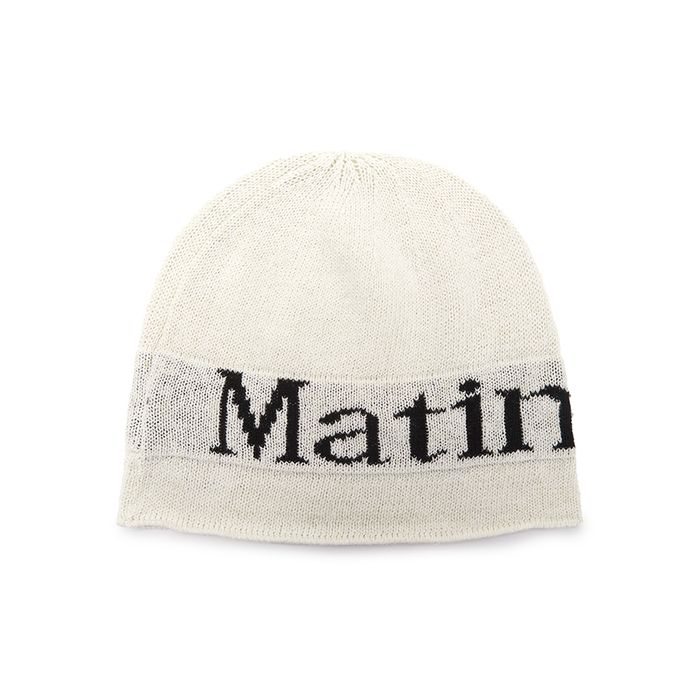 Matin Kim LOGO LINEN SHORT BEANIE (RIZE Shotaro WEAR)