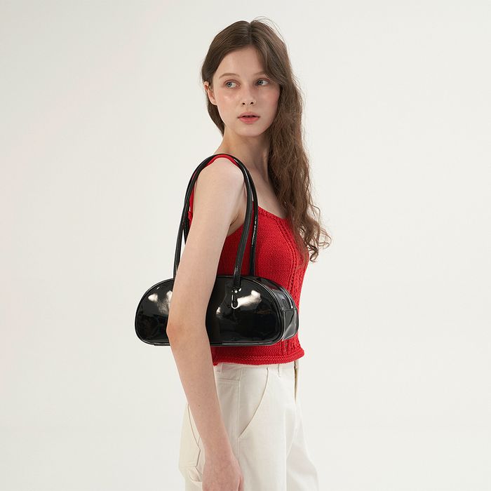 SOMEWHERE BUTTER. Glossy Baguette Bag SOMEWHERE BUTTER.  DKshop