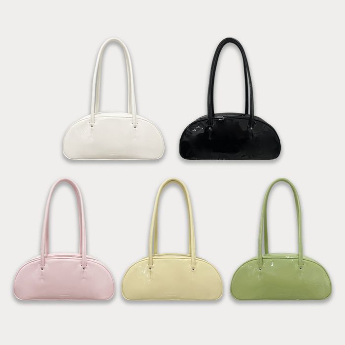 SOMEWHERE BUTTER. Glossy Baguette Bag SOMEWHERE BUTTER.  DKshop