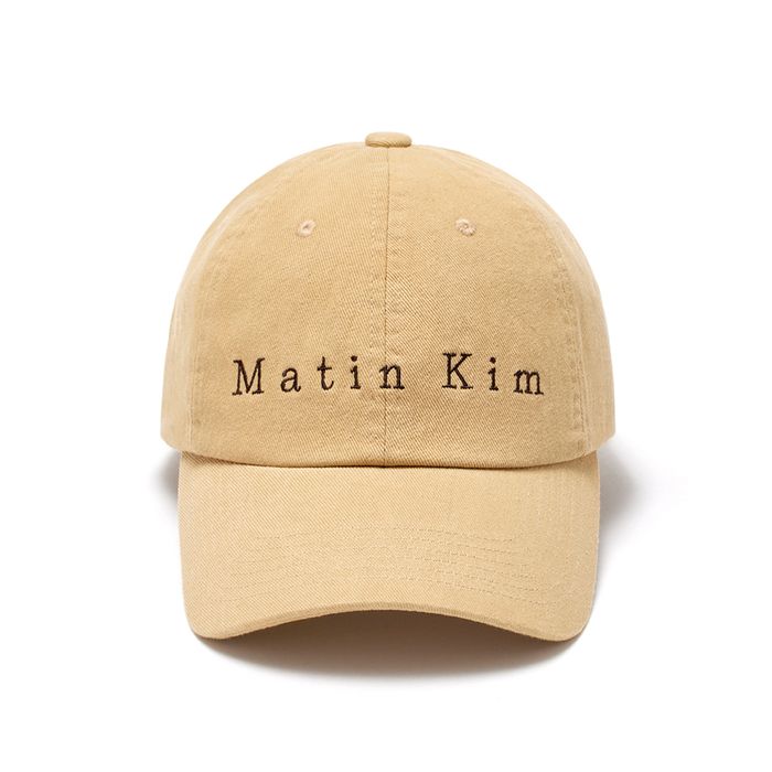 Matin Kim MATIN COTTON WASHED BALL CAP Matin Kim  DKshop