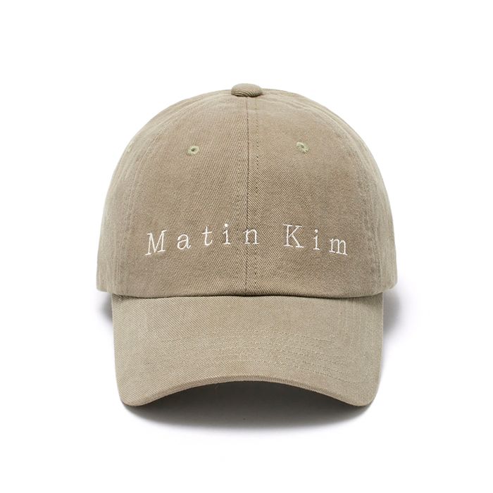 Matin Kim MATIN COTTON WASHED BALL CAP