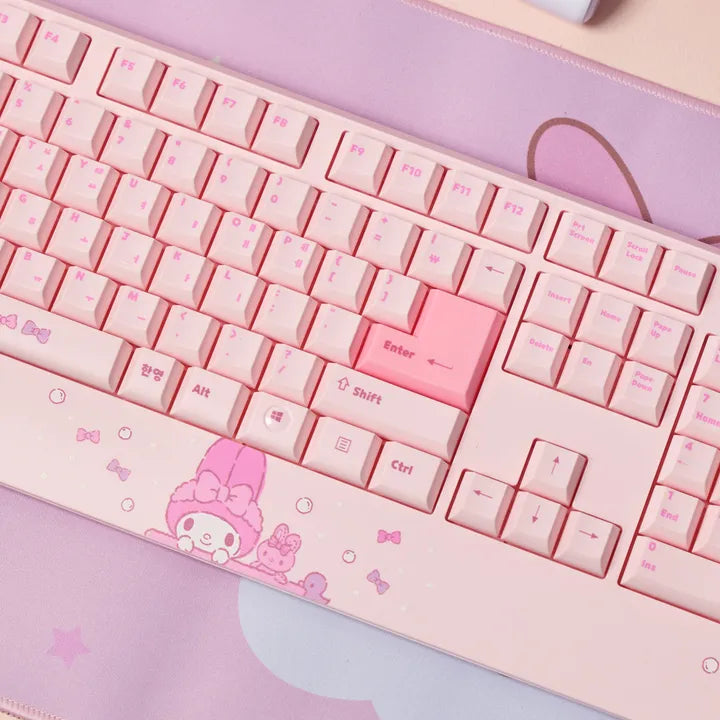 [DIGITAL VENTUS] MY MELODY Retro Wireless Keyboard & Mouse Combo Set DIGITAL VENTUS  DKshop