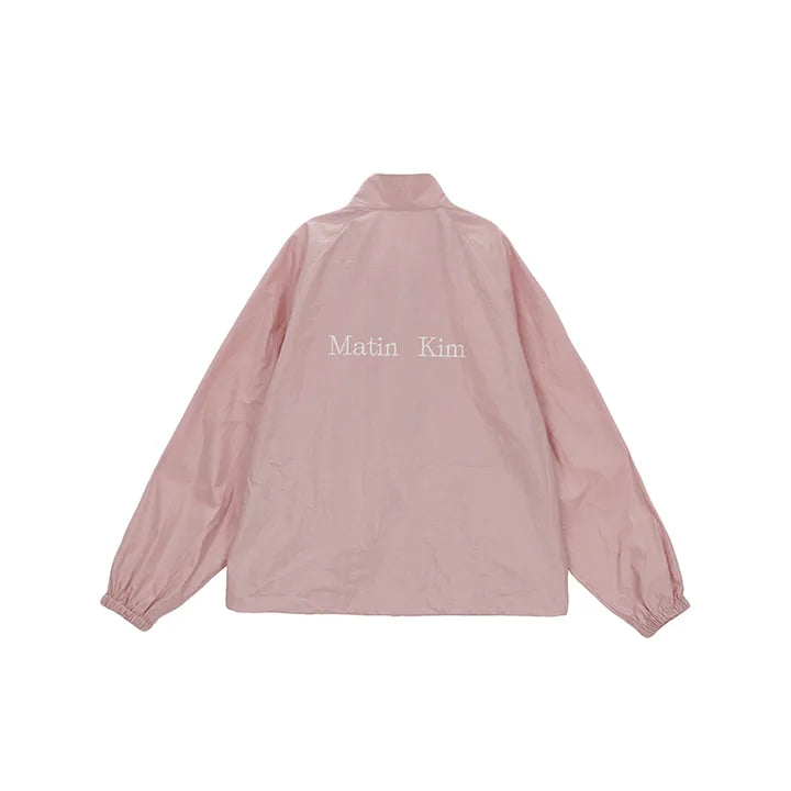 Matin Kim LOGO COATING JUMPER Matin Kim  DKshop