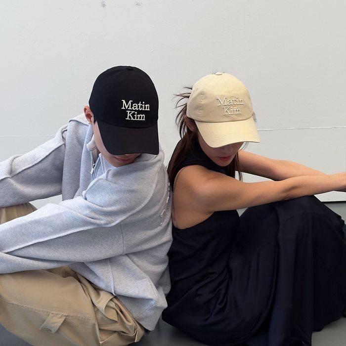 Matin Kim MATIN VOLUME LOGO BALL CAP