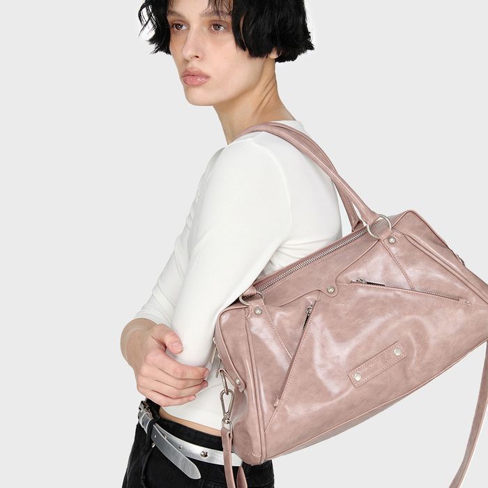 SUNBURNPROJECT Faux Leather M.O.S Bag