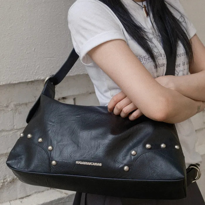 IUGAMAKARAS Studded Hobo Bag IUGAMAKARAS  DKshop